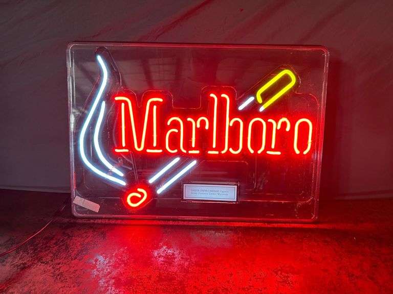 Marlboro Cigarettes Neon Sign