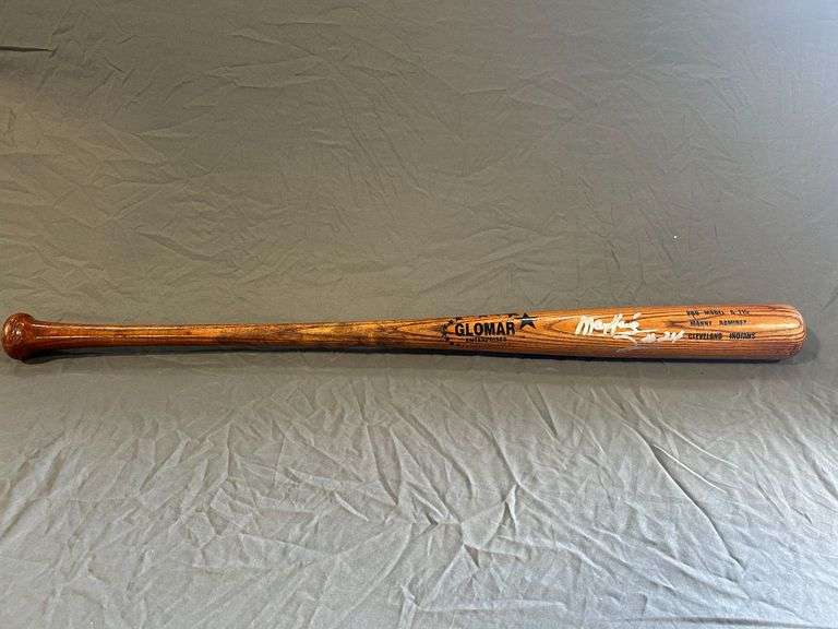 Manny Ramirez Autographed Glomar Enterprises Bat