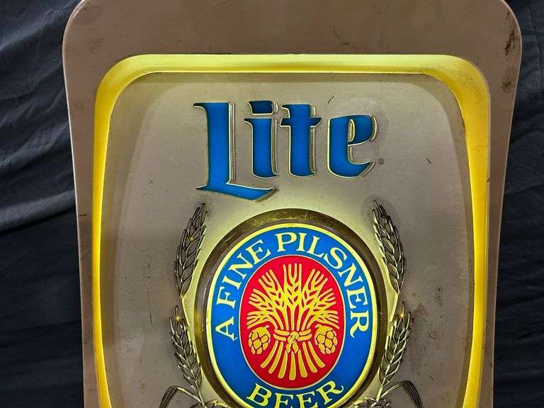 Miller Lite Lighted Sign