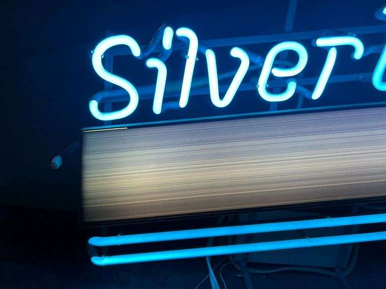 Coors Silver Bullet Neon Beer Sign