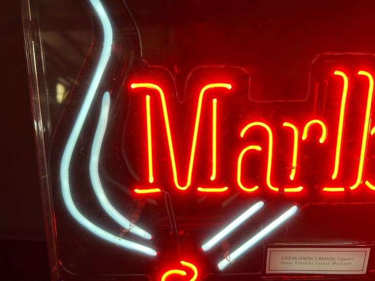 Marlboro Cigarettes Neon Sign
