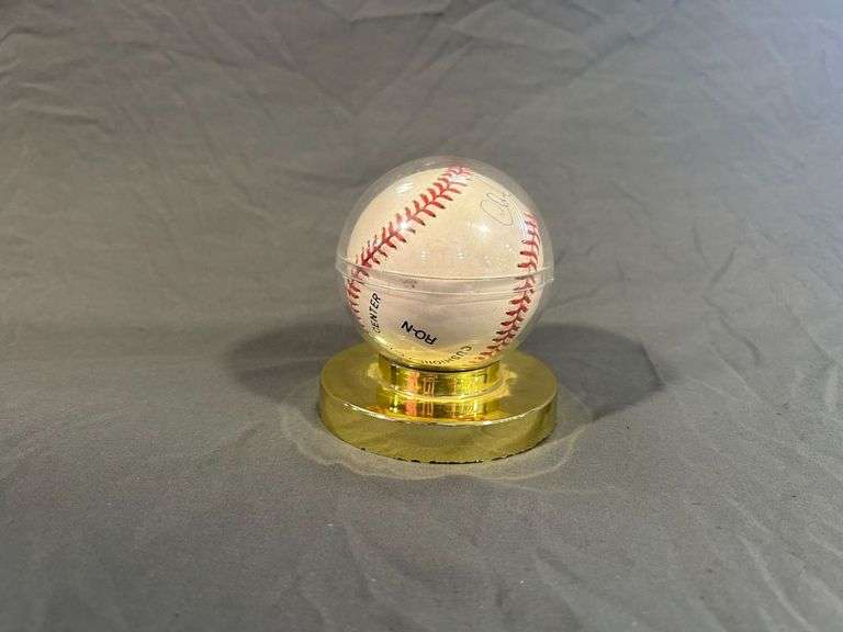 Chris Chambliss Autographed Baseball