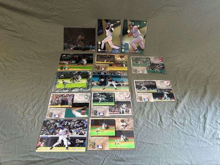 Alex Rodriguez Autographed Motion Card and other Assorted Motion Cards