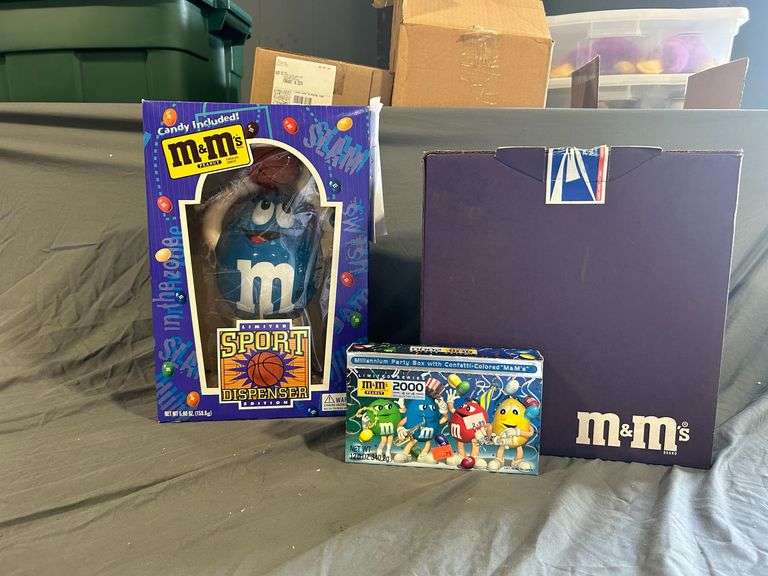 Grouping of M&M's Memorabilia
