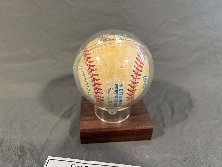 Nolan Ryan Signed Baseball