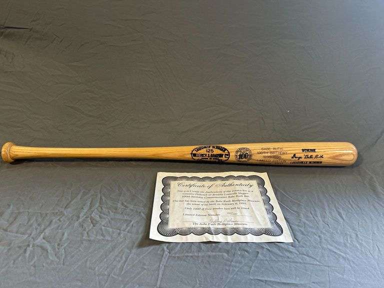 Genuine Hillerich & Bradsby Louisville Slugger Bat