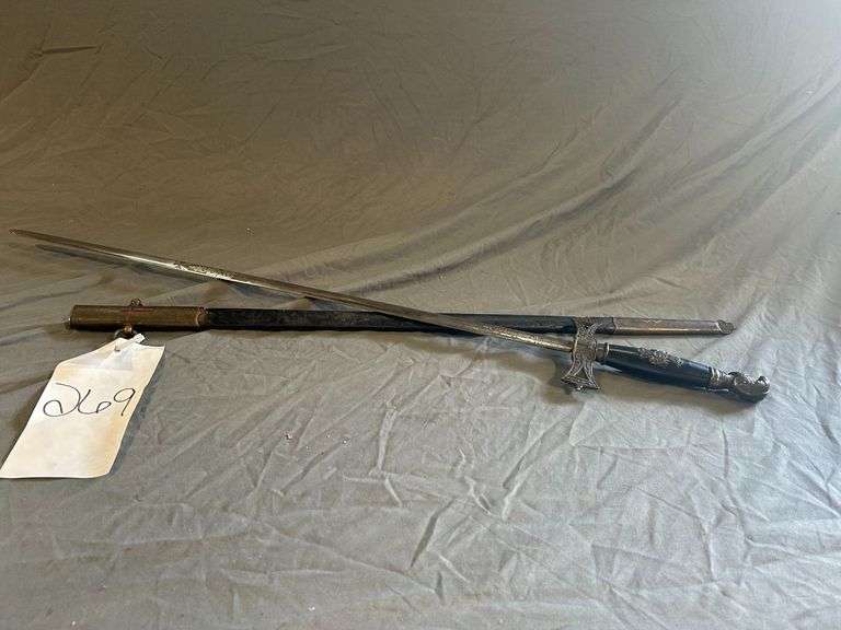 Smith and Gilbert Knights Templar Masonic Sword