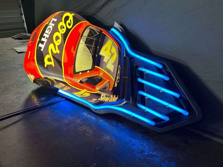 Coors Light Nascar Neon Beer Sign