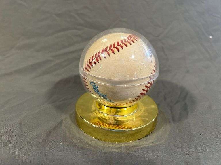 Walt Weiss Signed Baseball