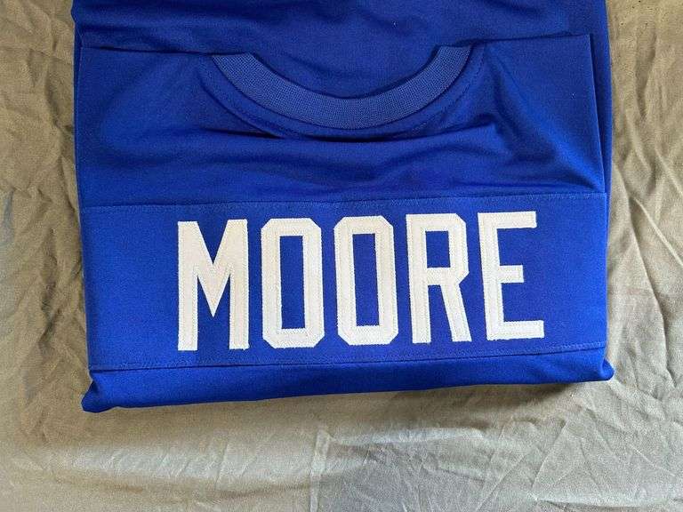 Lenny Moore Autographed Indianapolis Colts Jersey