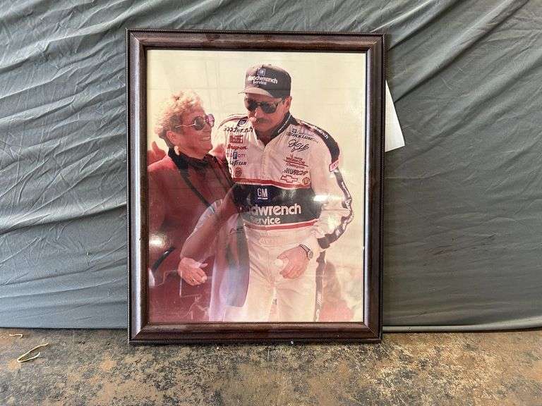 Dale Earnhardt Framed Photo