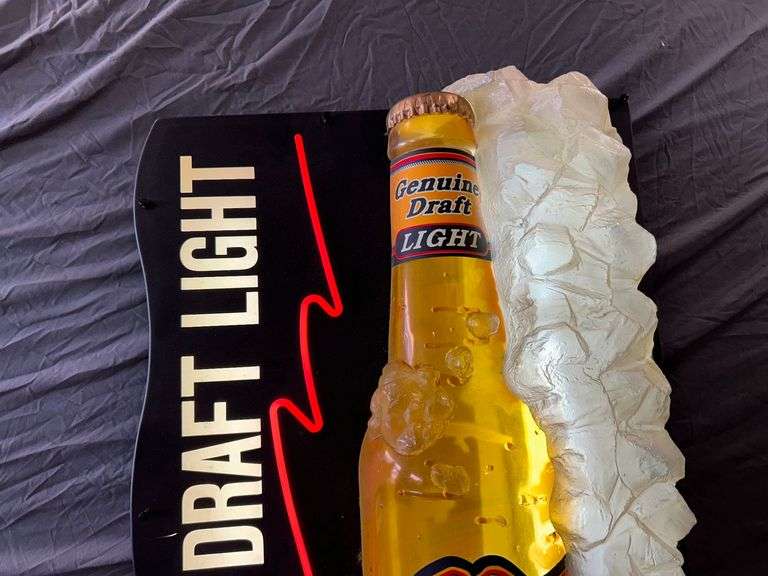 Miller Genuine Draft Lighted Bar Sign