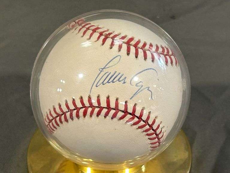 Javier Lopez Autographed Baseball