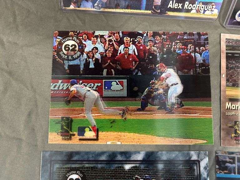Alex Rodriguez Autographed Motion Card and other Assorted Motion Cards