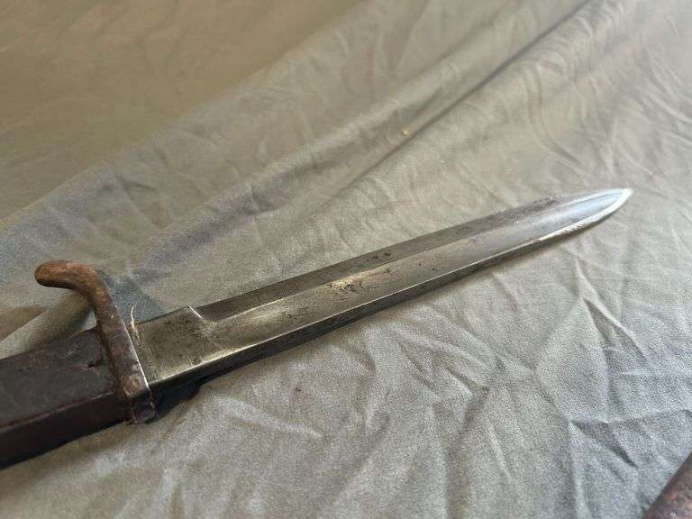 15" Bayonet With Sheath