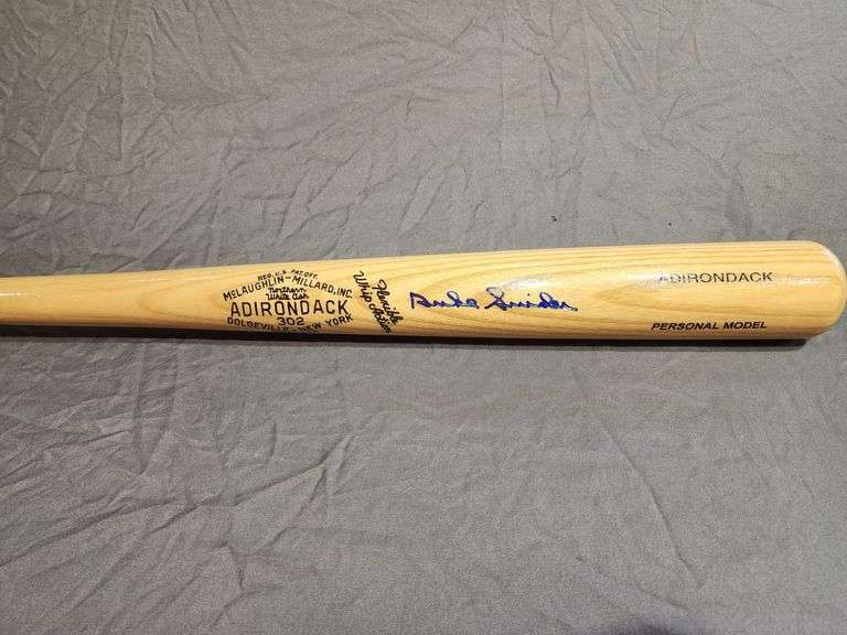 Duke Snider Autographed Adirondack Bat