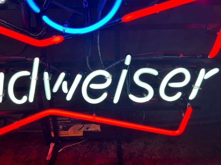 Budweiser Bowling Neon Sign
