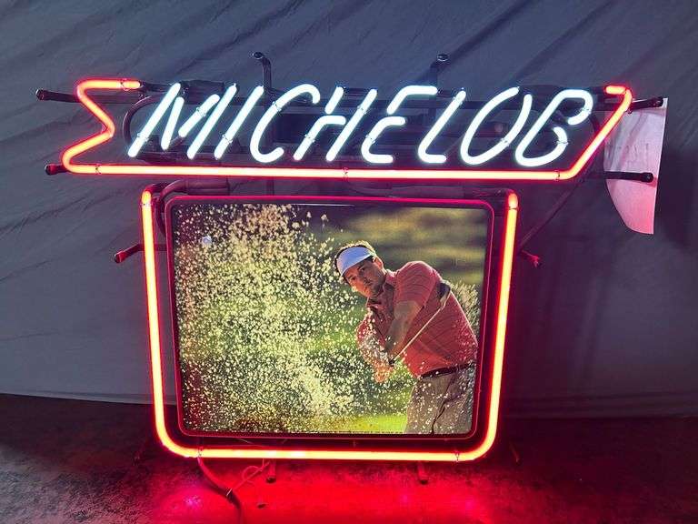 Michelob Golf Lighted Neon Sign