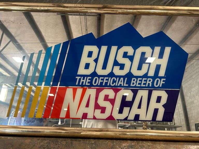 Busch Nascar 50" Mirror