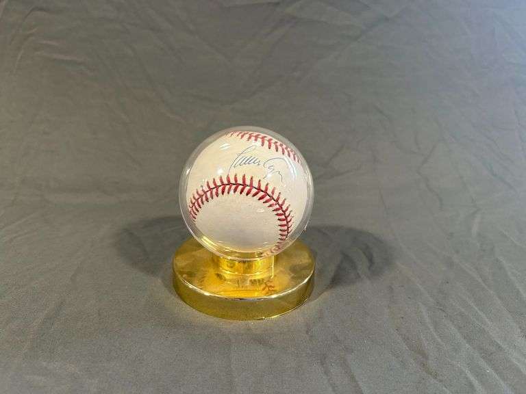 Javier Lopez Autographed Baseball