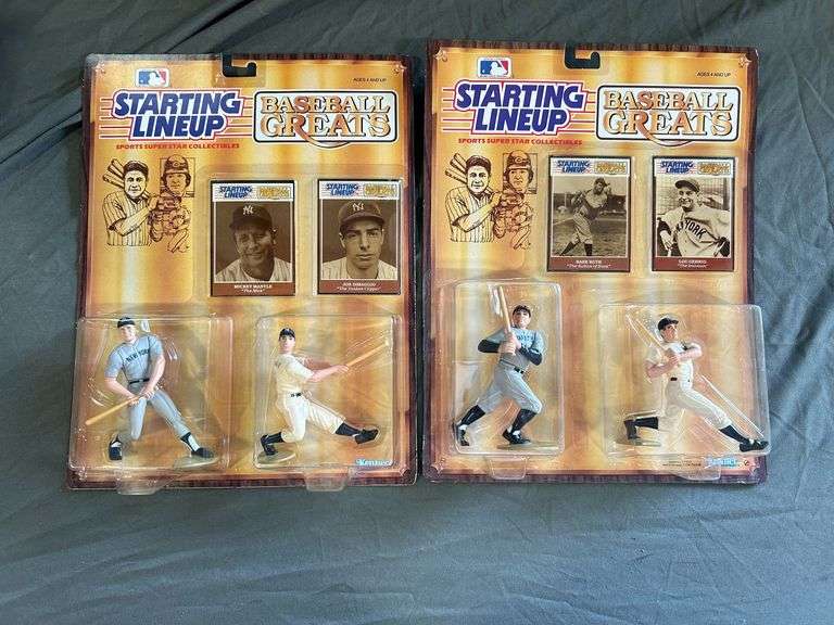 Two Starting Lineups Baseball Greats