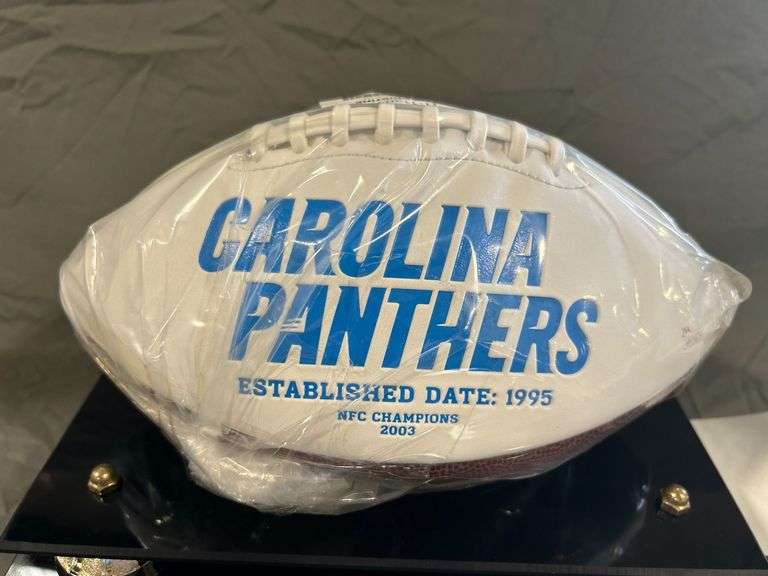 Kelvin Benjamin Autographed Carolina Panthers Football