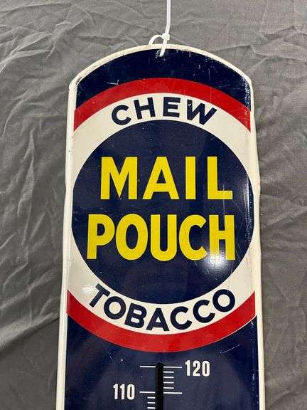 Mail Pouch Tobacco Thermometer Sign