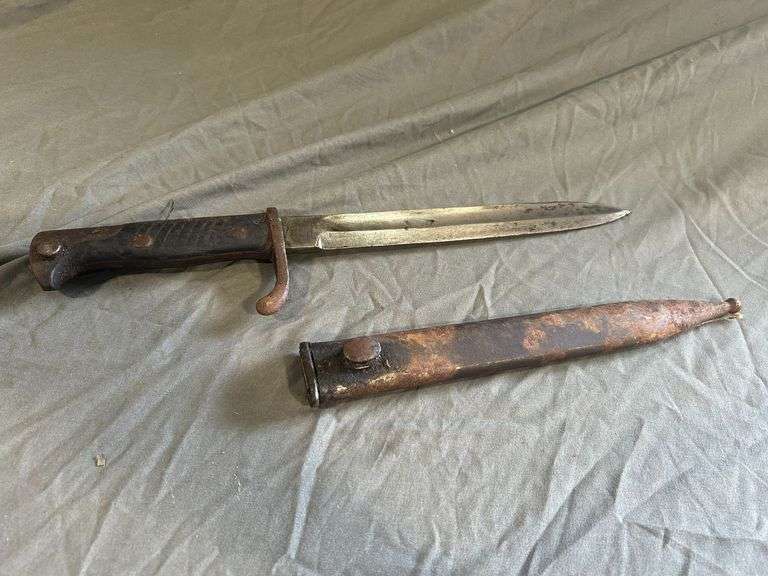 15" Bayonet With Sheath