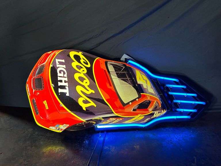 Coors Light Nascar Neon Beer Sign