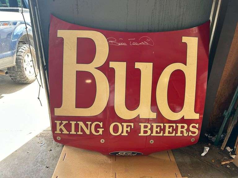 Budweiser Bill Elliott Racing Hood