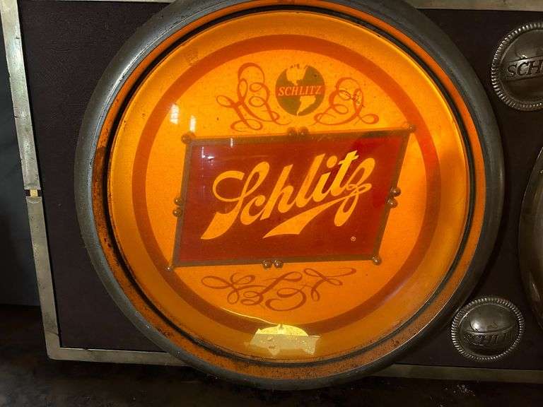 Schlitz Lighted 36" Clock