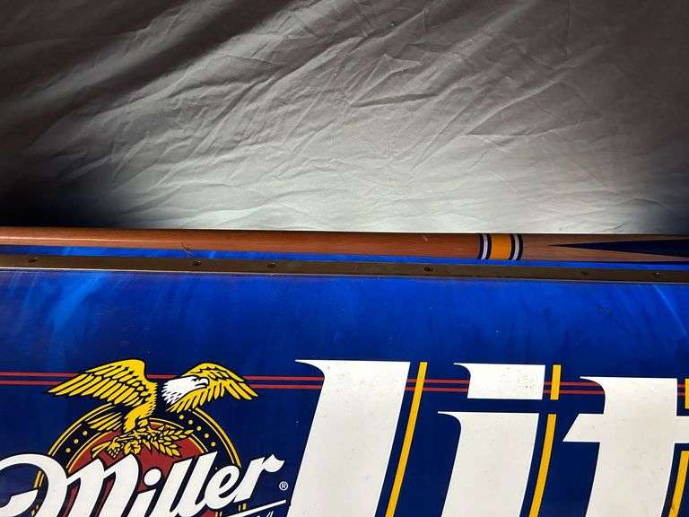 48" Miller Light Hanging Pool Table Light