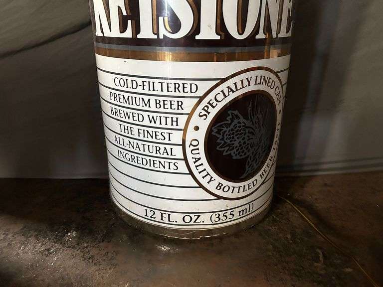 Keystone Lighted Beer Sign