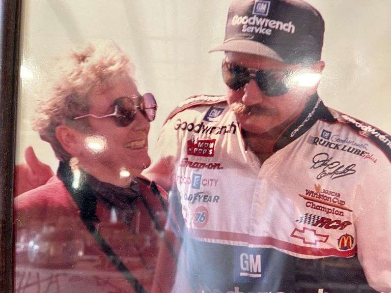 Dale Earnhardt Framed Photo