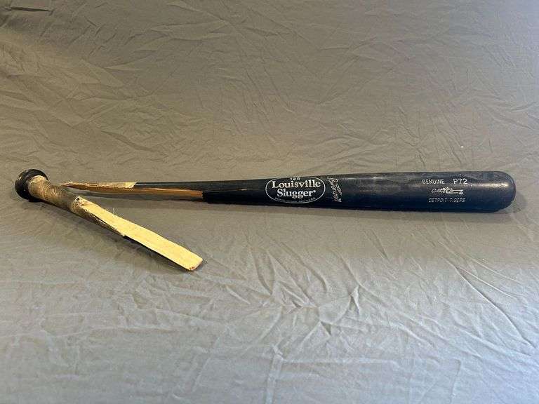 Carlos Pena Detroit Tigers Bat
