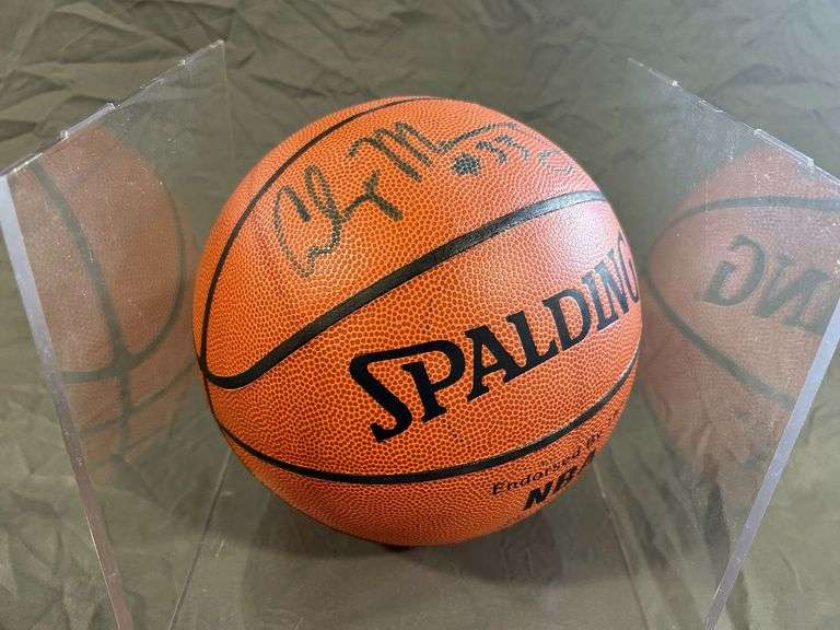 Alonzo Mourning Autographed Basketball