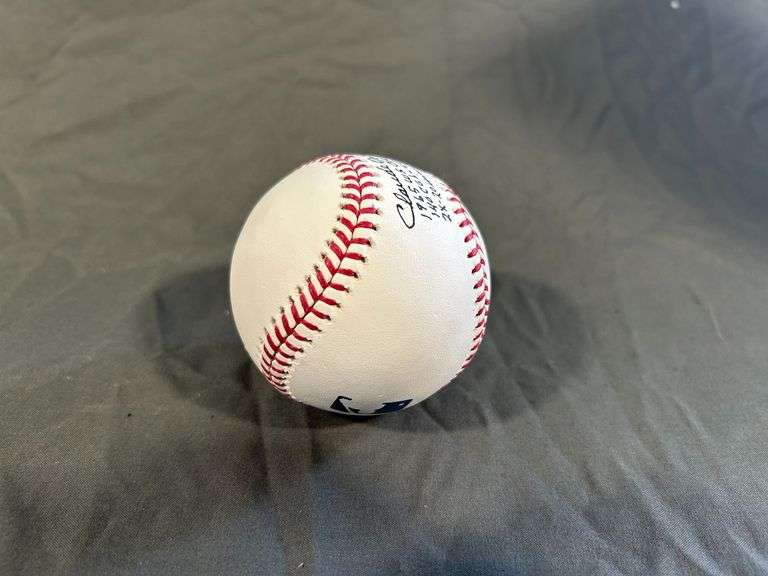 Claude Osteen Signed Baseball