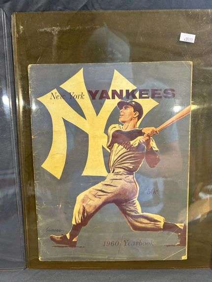 Grouping of 1940s to 1950s New York Yankees Yearbooks