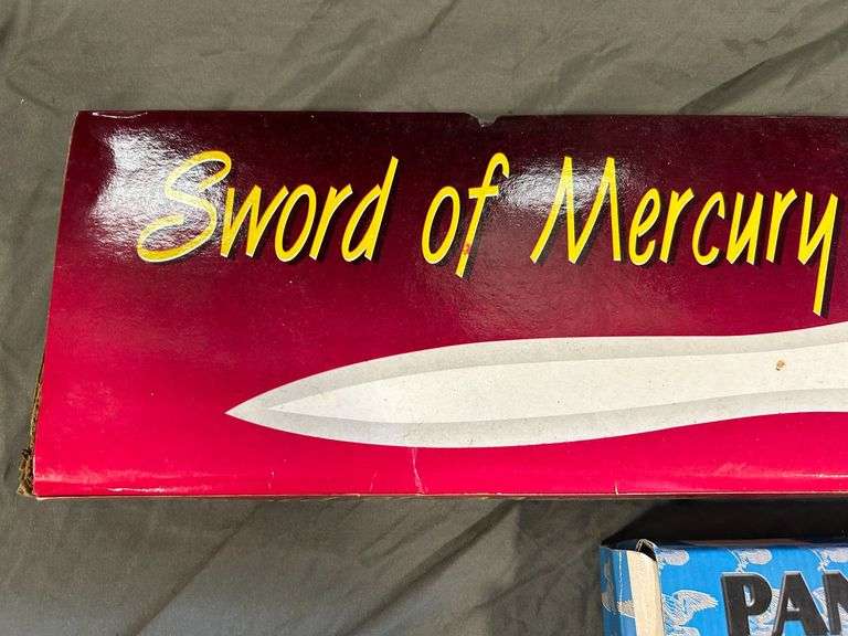 Carolina Panther Bowie Knife and Sword of Mercury