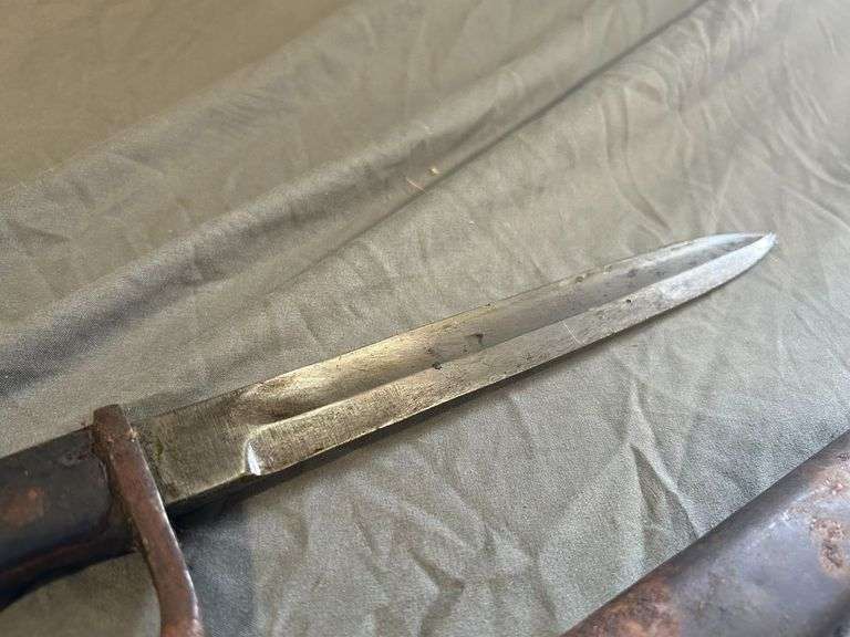 15" Bayonet With Sheath