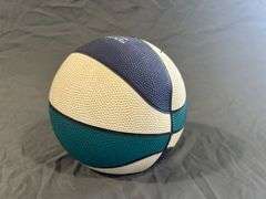 Dell Curry Autographed Charlotte Hornets Mini Basketball