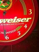 Budweiser 18" Clock