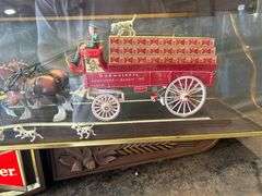 Budweiser Clydesdale Lighted Clock Display