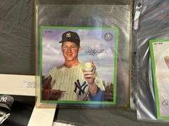 Grouping of Assorted Autographed and Vintage Sports Prints and Memorabilia