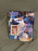 Eight Assorted Starting Lineup Baseball and Football Figurines
