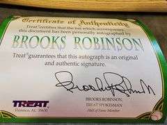 Brooks Robinson Autographed Louisville Slugger Bat