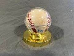 Walt Weiss Signed Baseball