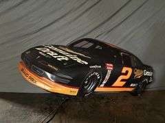 Rusty Wallace Miller Genuine Draft Lighted Beer Sign