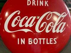 36" Coca-Cola Coke Button