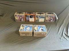 Six Upper Deck Commemorative Lunch Boxes